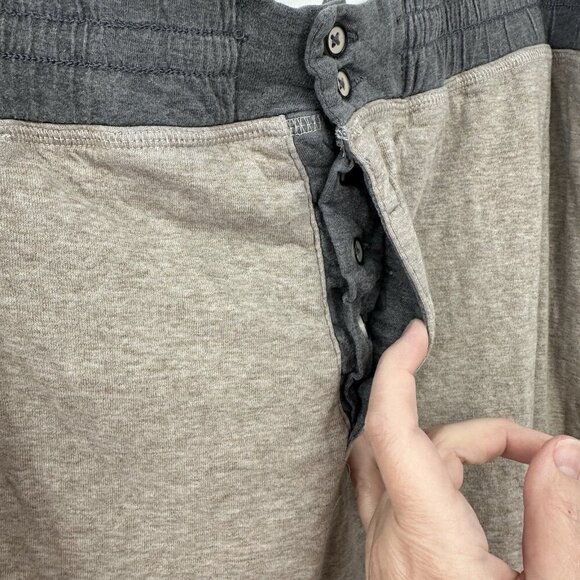 CARBON 2 COBALT lounge pants pajamas bottoms elastic waist pockets casual L - Picture 4 of 11